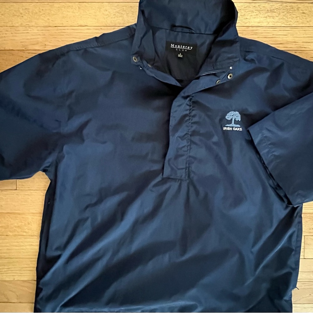 Monterey Club Irish Oaks Windbreaker Pullover Jacket County Club Unisex